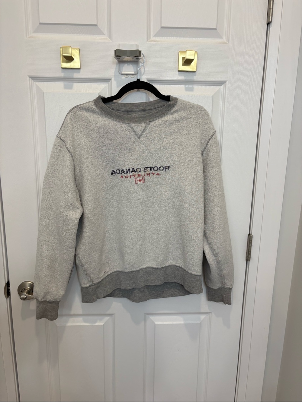 Vintage Roots Canada Gray Crewneck Sweatshirt #1563 - Picture 3 of 13